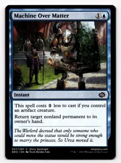 MTG Machine Over Matter The Brothers' War Regular #57 Magic the Gathering - Image 1