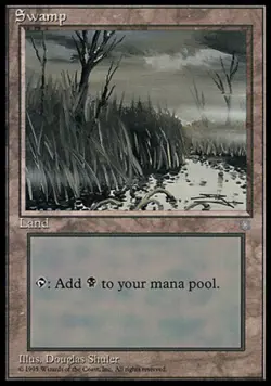 Swamp (354) - Ice Age #354 MTG Magic The Gathering - Image 1