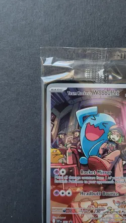 (Pokemon Center Promo #SVP203) Team Rocket's Wobbuffet [Near Mint - Sealed] - Image 3