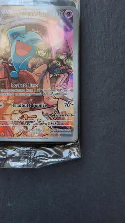 (Pokemon Center Promo #SVP203) Team Rocket's Wobbuffet [Near Mint - Sealed] - Image 5