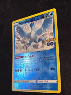 Articuno Reverse Holo Rare Pokemon GO 024/078 NM - Image 3