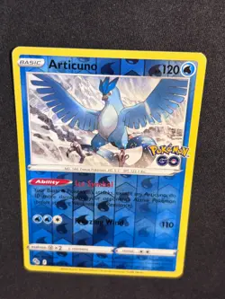Articuno Reverse Holo Rare Pokemon GO 024/078 NM - Image 5