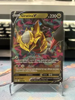 Giratina V 130/196 Sword and Shield Lost Origin Pokemon Holo - Image 1