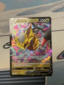 Giratina V 130/196 Sword and Shield Lost Origin Pokemon Holo - Image 2