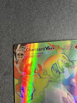 2020 Pokemon Charizard VMAX (Secret) 74/73 Champions Path Holo LP ENGLISH - Image 3