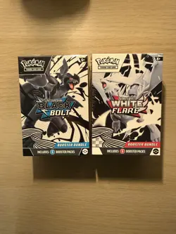 ✅Pokemon TCG: Black Bolt & White Flare Booster Bundles | Sealed ✅🚚⭐✨✨ - Image 1