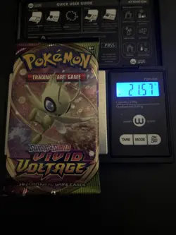 Heavy 21.57g Pokemon Sealed Vivid Voltage Booster Pack - Image 1