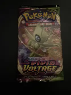 Heavy 21.57g Pokemon Sealed Vivid Voltage Booster Pack - Image 2