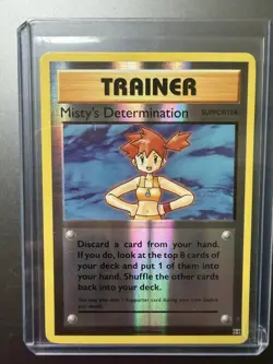 NM - Pokemon Misty's Determination 80/108 XY Evolutions Uncommon - Image 1