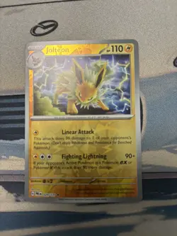 Jolteon 029/131 Scarlet & Violet Prismatic Evolutions Pokemon Reverse Holo - Image 2
