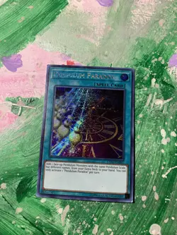 YuGiOh Pendulum Paradox - EXFO-EN061 - Secret Rare - 1st Ed M/NM X1 - Image 1