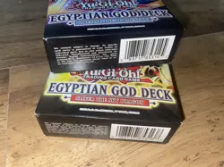 Yugioh Slifer And Obelisk Egyptian God Deck SEALED 1st Edition Starter Deck SET - Image 2