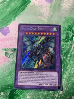 YUGIOH! DRAGON KNIGHT DRACO-EQUISTE - SECRET RARE - LIMITED EDITION - CT07-EN003 - Image 1