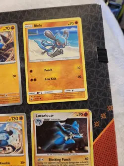 Lot Of 8 Riolu/Lucario Pokemon TCG Cards - Image 5