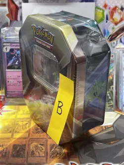 Pokemon Triple Whammy Slaking Tin 3 Booster Packs 3 Foil Cards TCG New Sealed - Image 2