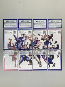 Red Bull BC One x Street Fighter 6 - Trading Card Complete Set of 8 Sealed Cards - Image 1