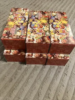 Pokemon Center Japan Tohoku Special Box Deck Box & Sleeves no card Lot Of 6 - Image 1