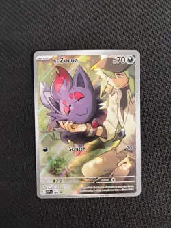 N's Zorua 189 Sv: Scarlet & Violet Promo Cards Holo - Image 1