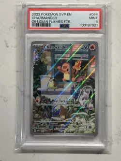 Charmander 044 Sv: Scarlet & Violet Promo Cards Holo PSA 9 MINT English - Image 1