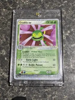 Cradily Ex 90/95- EX Hidden Legends 2004 - Holo Rare Pokemon Card -WotC Era LP - Image 1