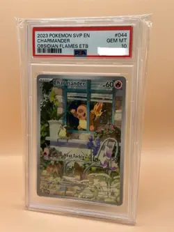 Charmander 044 Sv: Scarlet & Violet Promo Cards Holo PSA 10 - Image 1