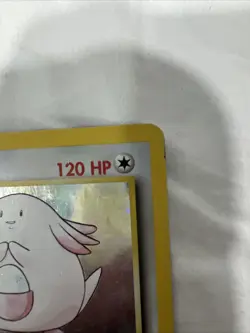 Chansey 3/102 Holo 1999 WOTC Pokemon TCG Base Set Unlimited Rare Card LP - Image 4