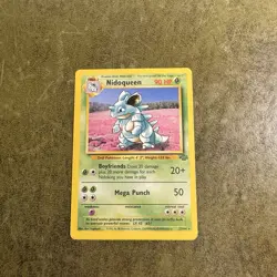 Pokemon TCG Nidoqueen Jungle Card 23/64 Regular Rare MP Condition - Image 1