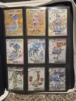 Pokemon English Full Art Binder Collection Cards - Image 1