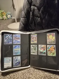 Pokemon English Full Art Binder Collection Cards - Image 4