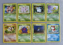 Jungle Set 1st Edition Bundle Joblot Pokemon Cards WOTC Pokemon TCG 1999 x8 - Image 1