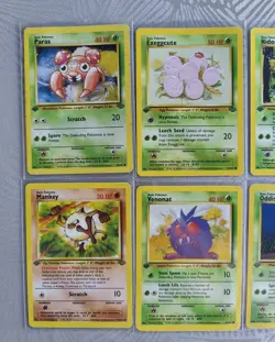Jungle Set 1st Edition Bundle Joblot Pokemon Cards WOTC Pokemon TCG 1999 x8 - Image 2