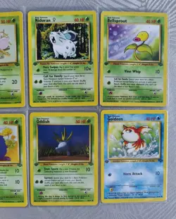 Jungle Set 1st Edition Bundle Joblot Pokemon Cards WOTC Pokemon TCG 1999 x8 - Image 3