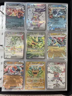 Pokemon Rare Card Binder Collection: Pokemon Full Arts, Tera, EXs, and Vs - Image 3