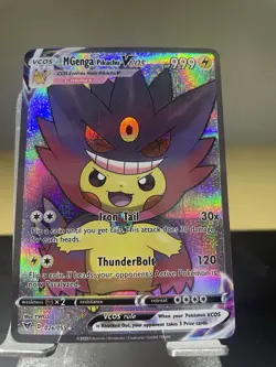 Vcos Pikachu MGenga Cosplay Custom Fan Art Card - Holo 2023 Pokemon Style - Image 1