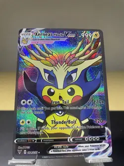 Deadpool Set Vcos Pikachu Cosplay Custom Fan Art Set 11 Holo Cards Pokemon 1〜11 - Image 5