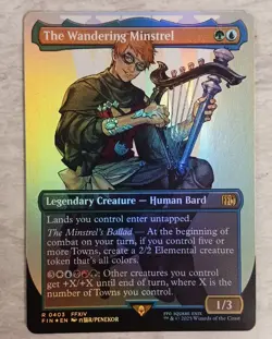 MTG Final Fantasy Bundle +80 Cards/Read Wandering Minstrel ,Y'shola / magic card - Image 1