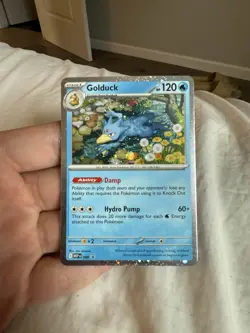 Golduck MEP 008 Cosmos Holo Black Star Promo Pokemon Card - Image 1