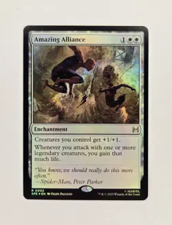 Amazing Alliance Foil Marvel's Spider-Man Eternal Legal 002 MTG Magic - Image 1