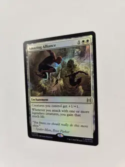 Amazing Alliance Foil Marvel's Spider-Man Eternal Legal 002 MTG Magic - Image 3