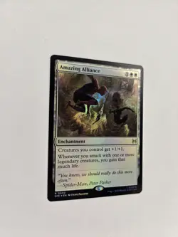 Amazing Alliance Foil Marvel's Spider-Man Eternal Legal 002 MTG Magic - Image 4