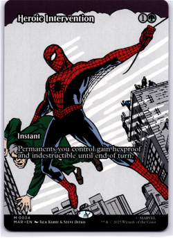 Heroic Intervention (Borderless) Marvel Universe Eternal-Legal Regular - Image 1