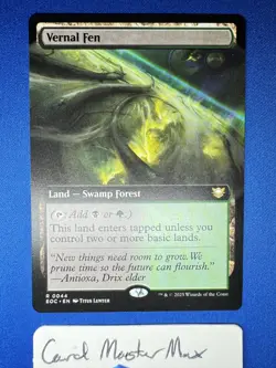 Vernal Fen (Extended Art) R Commander: Edge of Eternities 44 Normal NM - Image 1