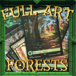 Magic the Gathering: Full Art Forest (Regular and Foil) BUY MORE AND SAVE! - Image 1