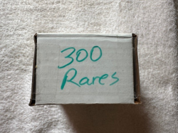 Magic: The Gathering-300 Count Bulk Rares-All 5 Colors and multi-colors - Image 1