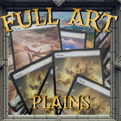 Magic the Gathering: Full Art Plains (Regular and Foil) BUY MORE AND SAVE! - Image 1