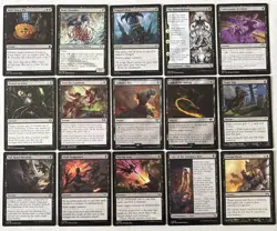 38x Mono Black Removal Lot w/Foil & Rare -No Duplicates- EDH Commander Lot - MTG - Image 2