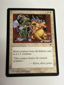 Humility Tempest Rare NM MTG: Magic the Gathering Free Shipping! - Image 1