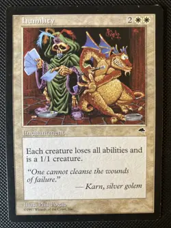 English - MTG Humility - LP - Tempest - Image 1