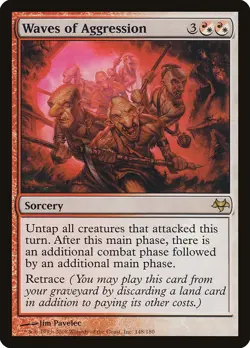 MTG Waves of Aggression Eventide Magic the Gathering - Image 1