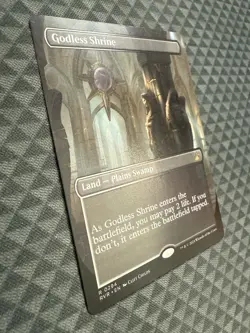 MTG Godless Shrine #0294 Borderless Rare Ravnica Remastered (RVR) - Image 2
